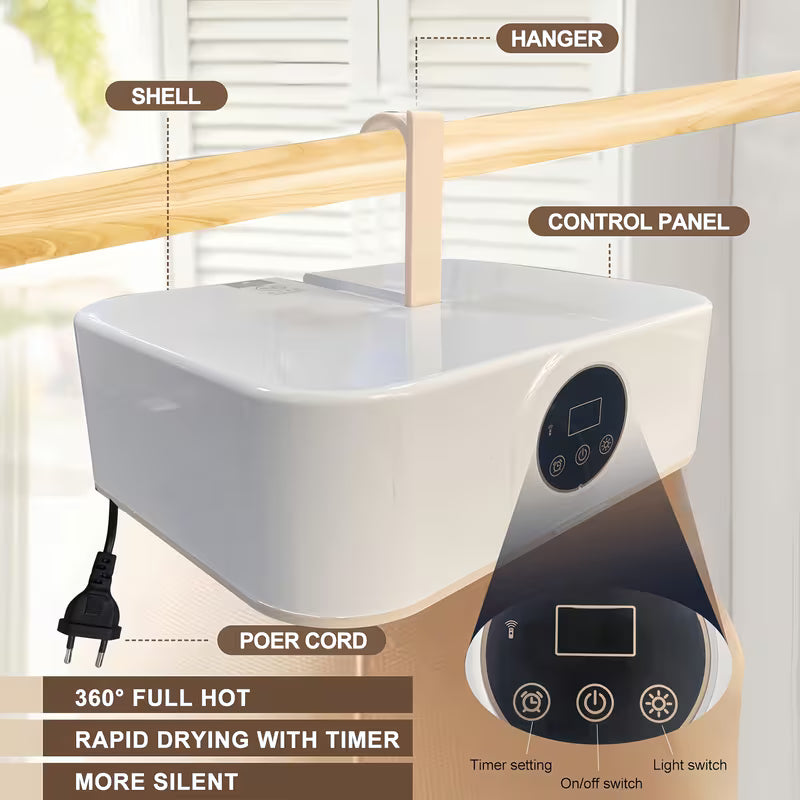 Fresh Wear™ Smart Foldable Clothes Dryer