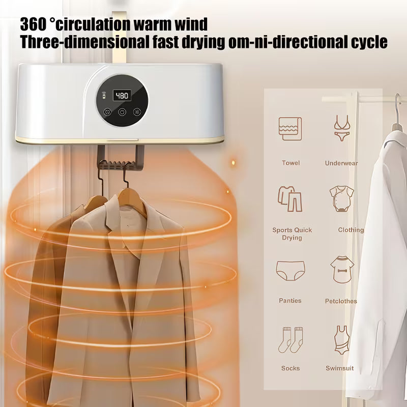 Fresh Wear™ Smart Foldable Clothes Dryer
